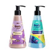 Plum BodyLovin' Vanilla & Beachy Shower Gel Duo Combo