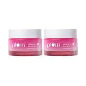 Plum 1% Hyaluronic Acid Dew It Light Gel Moisturizer Bulgarian Rose Pack of 2 Combo
