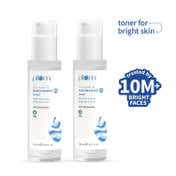 Plum 3% Niacinamide Alcohol-Free Toner With Rice Water Combo (Pack of 2) (150 ml)