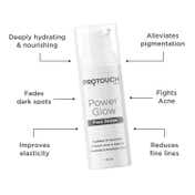 Protouch Power Glow Face Drops - Deep Hydrating Face Moisturiser with Korean Actives Pack of 2 Combo