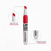 Protouch Lippie Love Combo - Lip Plumping Tint with Grapeseed Extracts Fuller Lips - Pink & Red