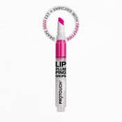 Protouch Lippie Love Combo - Lip Plumping Tint with Grapeseed Extracts Fuller Lips - Pink & Red