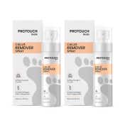 Protouch Callus Remover Spray Pack of 2 Combo  - Removes the Tough Dead Skin & Reveal Soft Heels