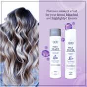 QOD Professional Max Silver Shampoo & Conditioner (300ml) (Combo of 2)