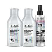 Redken's Bond Repair Combo - Acidic Bonding Concentrate Shampoo, Conditioner & Leave-In Treatment