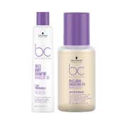 Schwarzkopf Professional Bonacure Frizz Away Shampoo (250 ml) and Smoothing Oil (50 ml) Combo