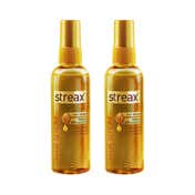 Streax Hair Serum vitalised with Walnut Oil (45ml) - (Pack of 2) Combo