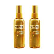 Streax Hair Serum vitalised with Walnut Oil (100ml) - (Pack of 2) Combo
