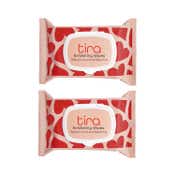 Tira Smooth & Polish Exfoliating Wipes Duo Combo