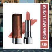 Maybelline New York Color Sensational Creamy Matte Lipsticks (Shades - 660, 690, 656) Combo