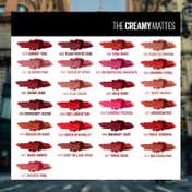 Maybelline New York Color Sensational Creamy Matte Lipsticks (Shades - 660, 690) Combo