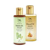 TNW - The Natural Wash Almond Oil and Neem Oil Combo
