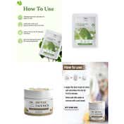 TNW The Natural Wash De Tan Pack + Calm Essence Cica Face Sheet Mask Care Combo