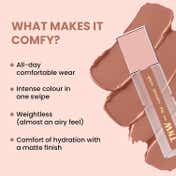 TNW The Natural Wash Comfy Matte Liquid Lipstick Royal Rumour Shade Duo Pack Combo