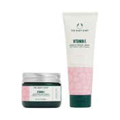 The Body Shop Vitamin E Moisture Cream & Face Wash Combo