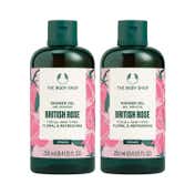 The Body Shop Bitish Rose Shower gel - Pack of 2 Combo