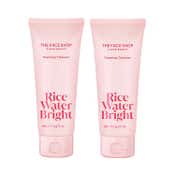 The Face Shop Rice Water Bright Cleansing Foam - Pack of 2 (100ml Each)