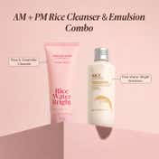 The Face Shop 2-Step Rice and Ceramide Moisturizing Combo
