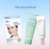 The Face Shop Skin Reset Ritual Combo for Acne Care - Cleanser + Patches + Sunscreen