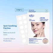 The Face Shop Skin Reset Ritual Combo for Acne Care - Cleanser + Patches + Sunscreen