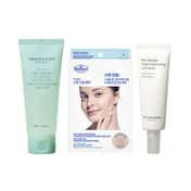 The Face Shop Skin Reset Ritual Combo for Acne Care - Cleanser + Patches + Sunscreen