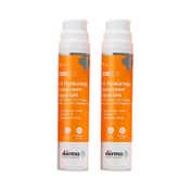 The Derma Co 1% Hyaluronic Sunscreen Aqua Gel SPF 50 Pa++ Combo Pack of 2 (50g)