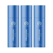 The Man Company Privilege Active Body Spray Pack of 3 Combo - (150 ml x 3)