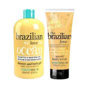 Treaclemoon Brazilian Love Shower gel & body Scrub Combo