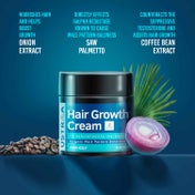 Ustraa Hair Vitalizer Shampoo & Hair Growth Cream Combo