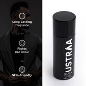 Ustraa Black Deodorant 150ml & Hair Cream Daily Use 100g (2 Pcs)