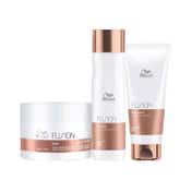 Wella Professionals Fusion Intense Repair Shampoo, Conditioner & Mask for damaged hair- combo of 3