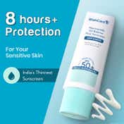 WishCare Niacinamide Oil Balance Fluid Sunscreen for Oily Skin SPF50 PA+++In-Vivo Tested (50 ml x 2)