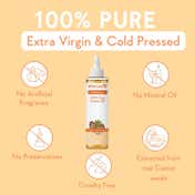 WishCare 100% Pure Cold Pressed Castor Oil & Olive Oil Combo - ( 200 ml each)