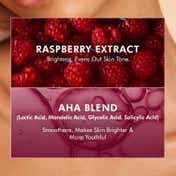 MCaffeine Brightening Raspberry Serum Body Lotion SPF 50 PA+++ & Body Scrub Combo- Pack of 2 Combo