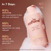 mCaffeine Detan Body Wash Reduces Dark Spots & Brightens Skin Tangy Guava- 300 ml Combo