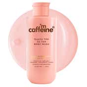 mCaffeine Detan Body Wash Reduces Dark Spots & Brightens Skin Tangy Guava- 300 ml Combo