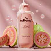 mCaffeine Detan Body Wash Reduces Dark Spots & Brightens Skin Tangy Guava- 300 ml Combo