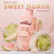 mCaffeine Detan Body Wash Reduces Dark Spots & Brightens Skin Tangy Guava- 300 ml Combo