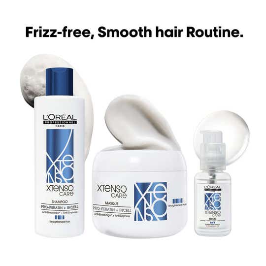 L'OREAL PROFESSIONNEL Pro-Keratine + Incell Shampoo (250ml), Mask (196g) & Serum (50ml) Combo