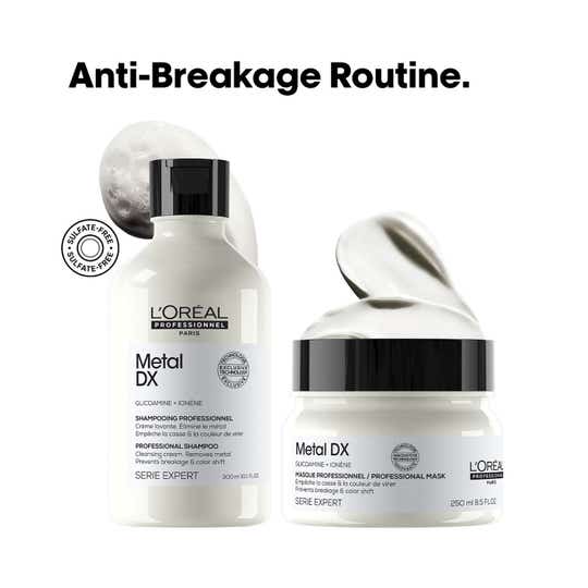 L'Oreal Professionnel Metal Dx Shampoo & Hair Mask Combo Serie Expert (300 ml + 250 ml)