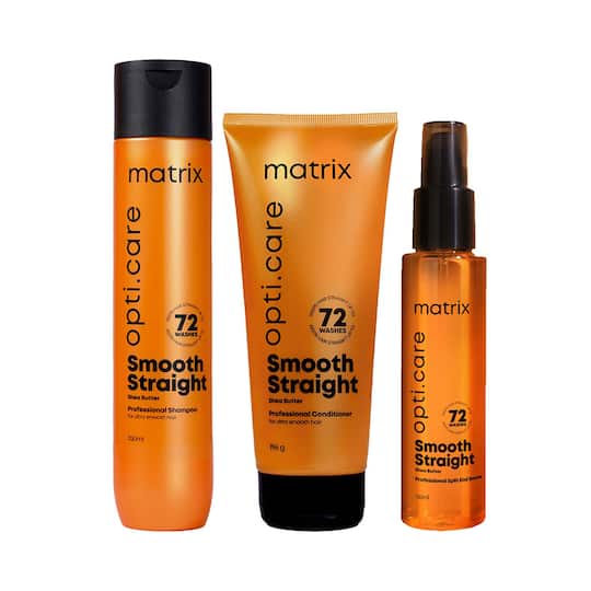 Matrix Opti.Care Shampoo & Conditioner for Frizzy Hair 96Hr Frizz Control (350 ml+196 g+100 ml)