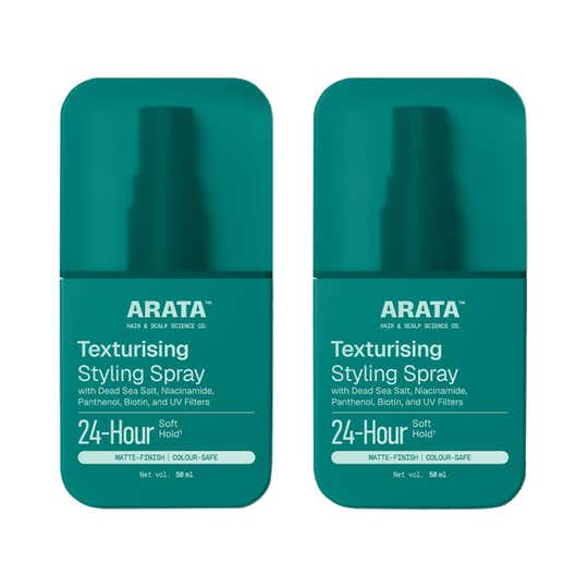 Arata Texturising Sea Salt Styling Spray (50 ml) Combo