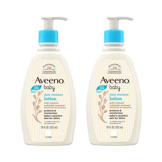 Aveeno Baby Daily Moisture Wash , Shampoo & Lotion Combo