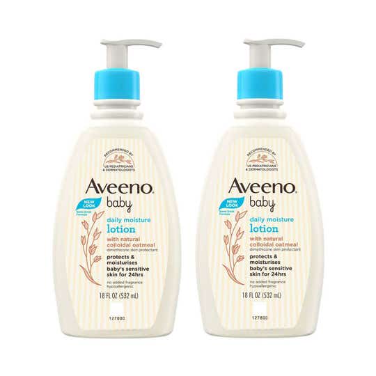 Aveeno Baby Daily Moisture Lotion 532 Ml Combo