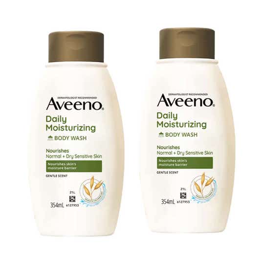 Aveeno Daily Moisturising Body Wash 354 Ml Combo