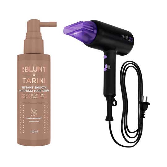 BBlunt Instant Smooth Anti-Frizz Hair Treat Combo