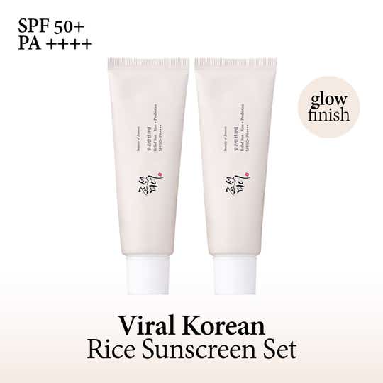 Beauty of Joseon Relief Sun Duo Viral Korean Rice Sunscreen Combo
