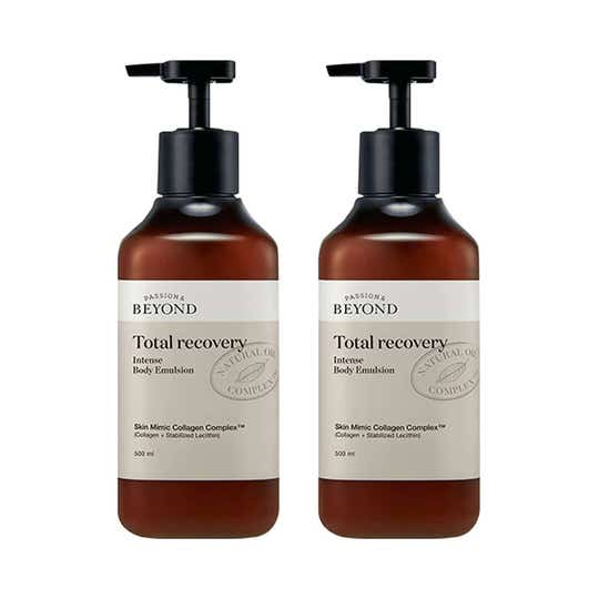 Beyond Total Recovery Intense Emulsion Vegan Korean Body Lotion for dry skin Collagen 500 ml Combo