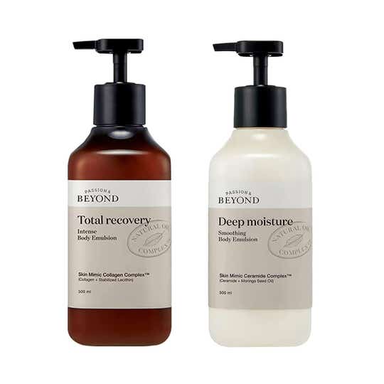 Beyond Total Recovery Intense Emulsion & Deep Moisture Smoothing Body lotion Combo