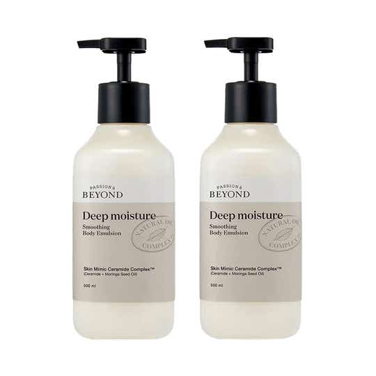 Beyond Deep Moisture Smoothing Body Emulsion 500 ml Combo